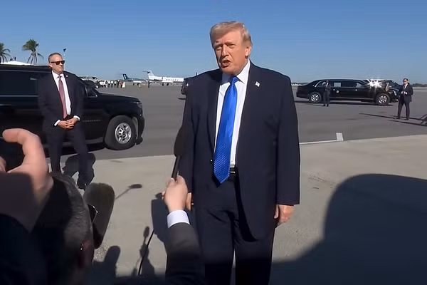 Tổng thống Mỹ Donald Trump.