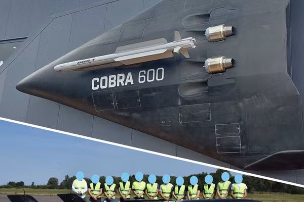 Đức công bố UAV đánh chặn phản lực Cobra 600.