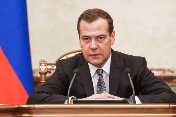 Phó chủ tịch Hội đồng An ninh Nga Dmitry Medvedev.