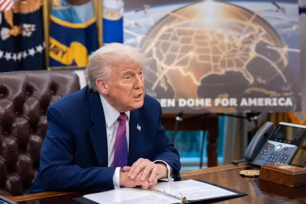 Tổng thống Trump giới thiệu về hệ thống Golden Dome.