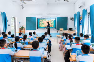 Trường Tiểu học Vĩnh Yên đổi mới phương pháp dạy học gắn với thực hiện Chương trình GDPT 2018.