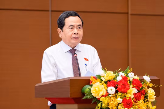 Chủ tịch Quốc hội Trần Thanh Mẫn.