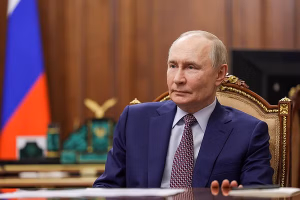 Tổng thống Nga Vladimir Putin.
