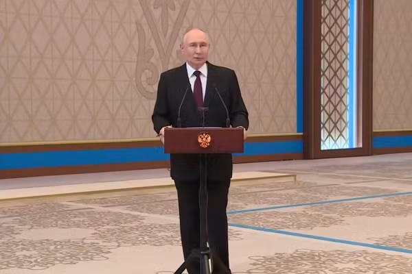 Tổng thống Nga Vladimir Putin.