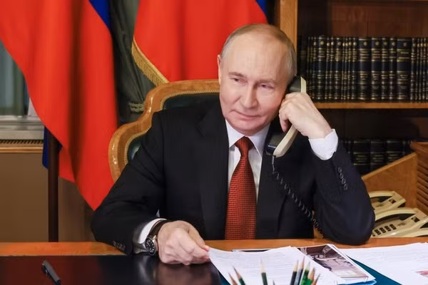 Tổng thống Nga Vladimir Putin.