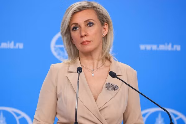 Phát ngôn viên Bộ Ngoại giao Nga Maria Zakharova.