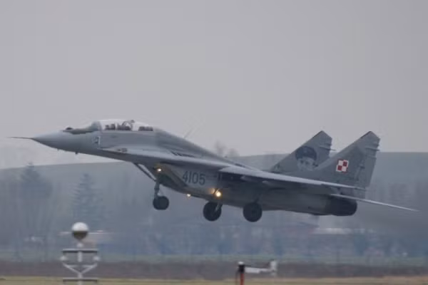 Chiến đấu cơ MiG-29 của Ba Lan.