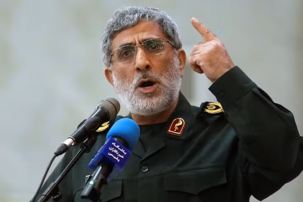 Tướng Esmail Ghaani - chỉ huy Lực lượng Quds của IRGC.