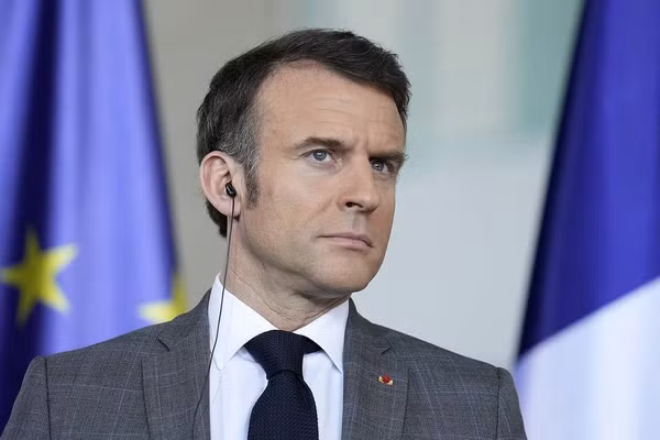 Tổng thống Pháp Emmanuel Macron.