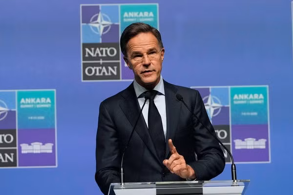 Tổng Thư ký NATO Mark Rutte.