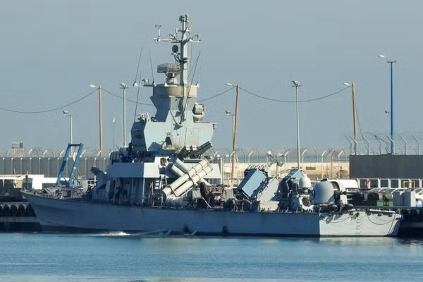 Tàu tên lửa lớp Sa'ar 4.5 của Hải quân Israel.