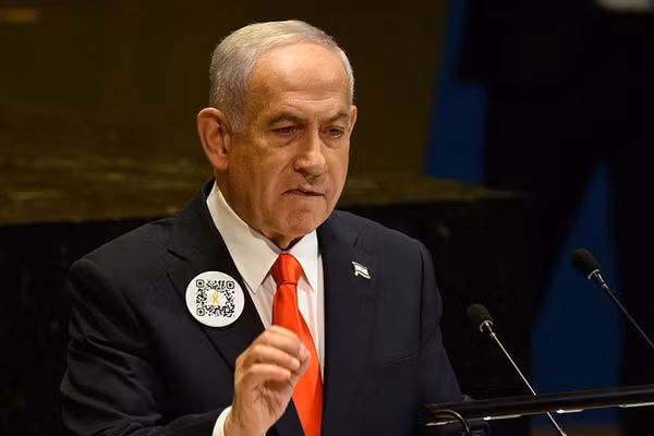 Thủ tướng Israel Benjamin Netanyahu.