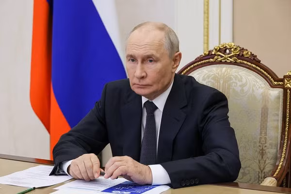 Tổng thống Nga Vladimir Putin.