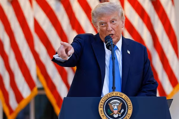 Tổng thống Mỹ Donald Trump.