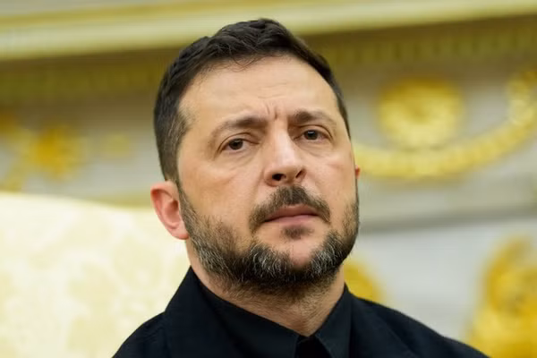 Tổng thống Ukraine Vladimir Zelensky.
