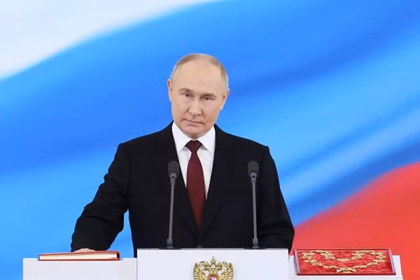 Tổng thống Nga Vladimir Putin.