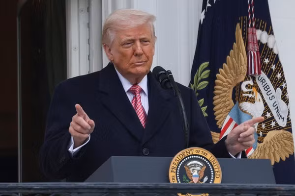 Tổng thống Mỹ Donald Trump.