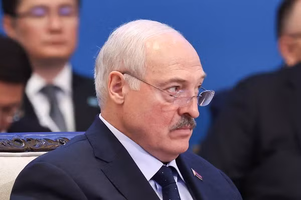 Tổng thống Belarus Alexander Lukashenko.