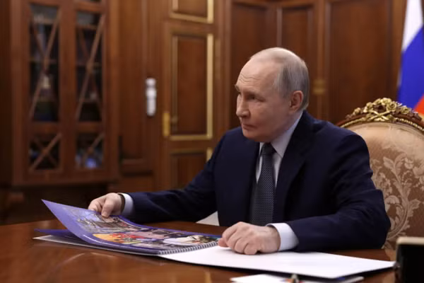 Tổng thống Nga Vladimir Putin.