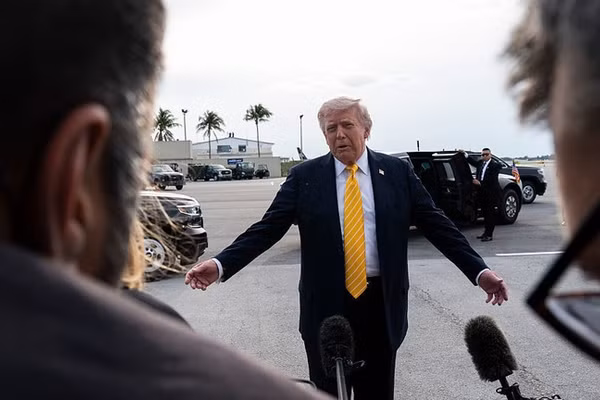 Tổng thống Mỹ Donald Trump.