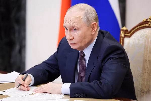 Tổng thống Nga Vladimir Putin.