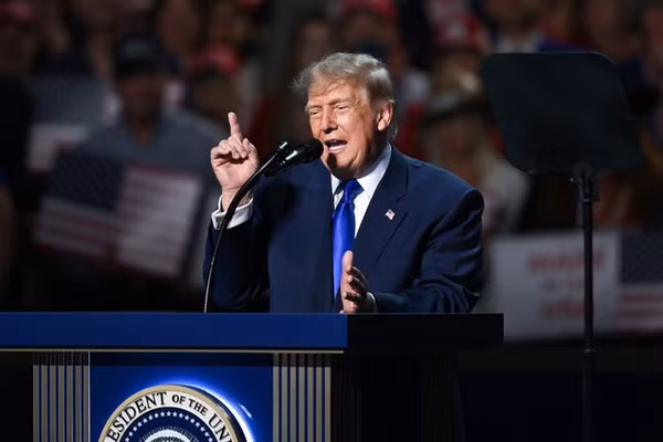 Tổng thống Mỹ Donald Trump.