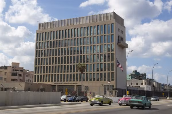 Đại sứ quán Mỹ tại Havana, Cuba.