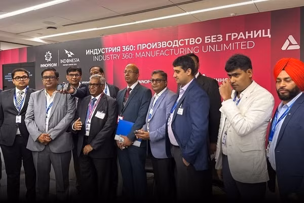 Innoprom 2026 đang diễn ra tại Trung tâm Triển lãm Quốc tế Ekaterinburg-EXPO.