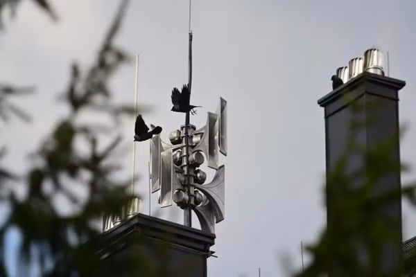 Còi báo động được Ba Lan lắp đặt tại tỉnh Lublin, giáp biên giới Ukraine.