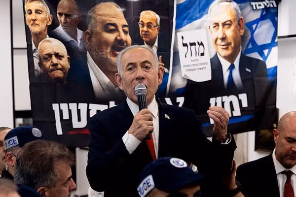 Thủ tướng Israel Benjamin Netanyahu.