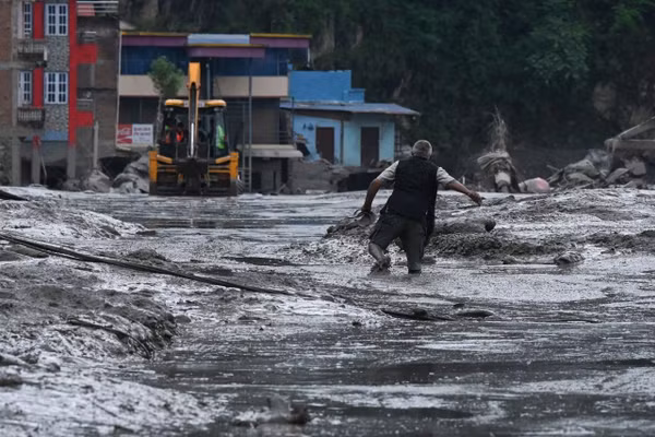 Lũ quét kinh hoàng ở Nepal, ngày 26/8/2026.