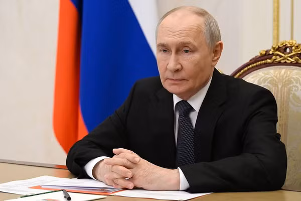 Tổng thống Nga Vladimir Putin.