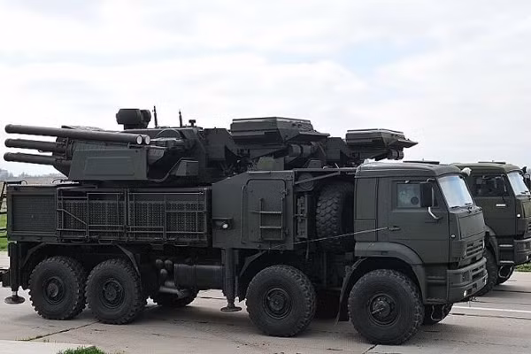 Hệ thống phòng không Pantsir-S của Nga.