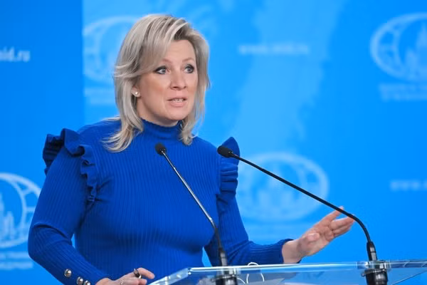 Người phát ngôn Bộ Ngoại giao Nga Maria Zakharova.