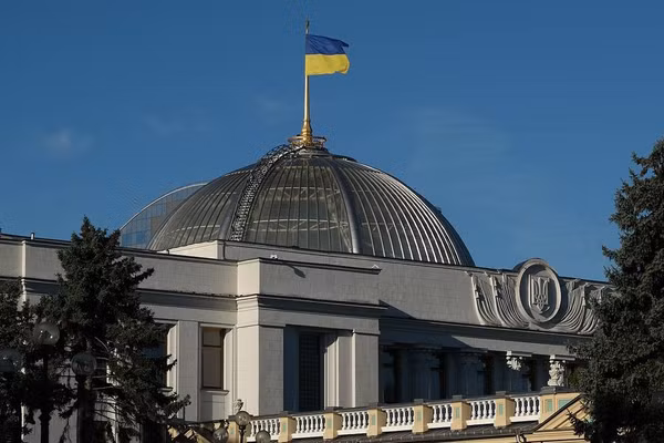 Tòa nhà Quốc hội Ukraine.