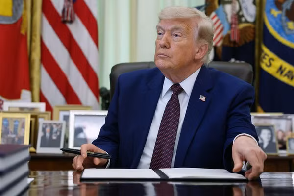 Tổng thống Mỹ Donald Trump.
