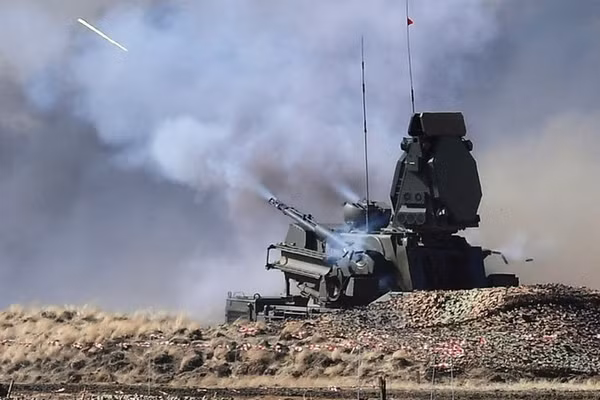 Hệ thống phòng không Pantsir-S1 của Nga.