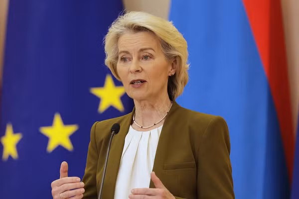 Chủ tịch EC Ursula von der Leyen.