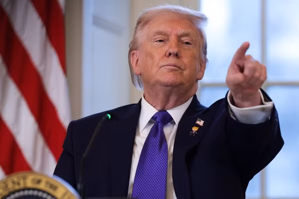 Tổng thống Mỹ Donald Trump.