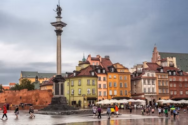 Thủ đô Warsaw của Ba Lan.