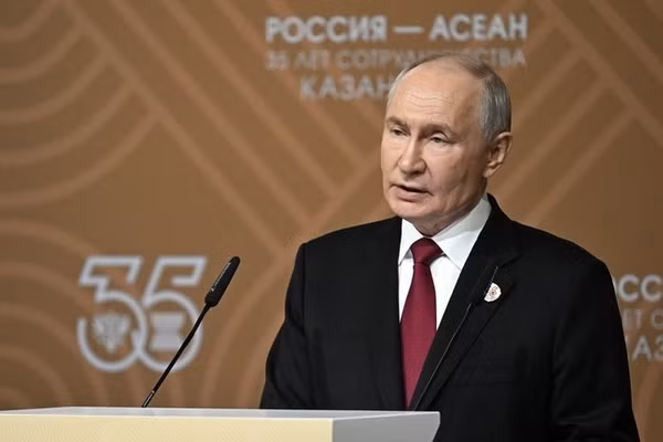 Tổng thống Nga Vladimir Putin.