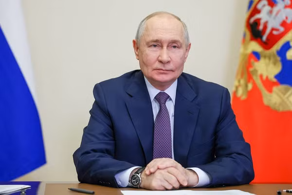Tổng thống Nga Vladimir Putin.