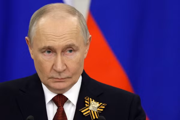 Tổng thống Nga Vladimir Putin.