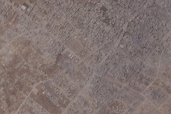 Hình ảnh vệ tinh tiết lộ mức độ phá hủy quy mô lớn ở thành phố Gaza khi Israel tăng cường tấn công.