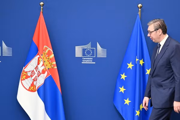 Cựu Tổng thống Serbia Aleksandar Vucic.