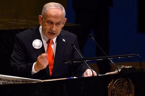Thủ tướng Israel Benjamin Netanyahu.
