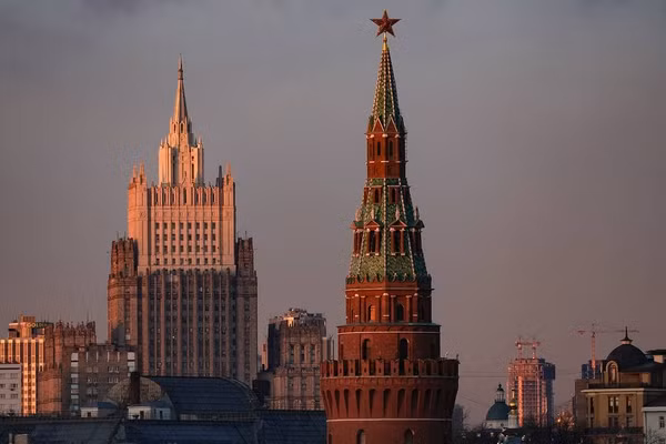 Trụ sở Bộ Ngoại giao Nga ở Moscow.