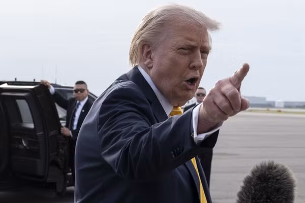 Tổng thống Mỹ Donald Trump.