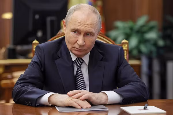 Tổng thống Nga Vladimir Putin.