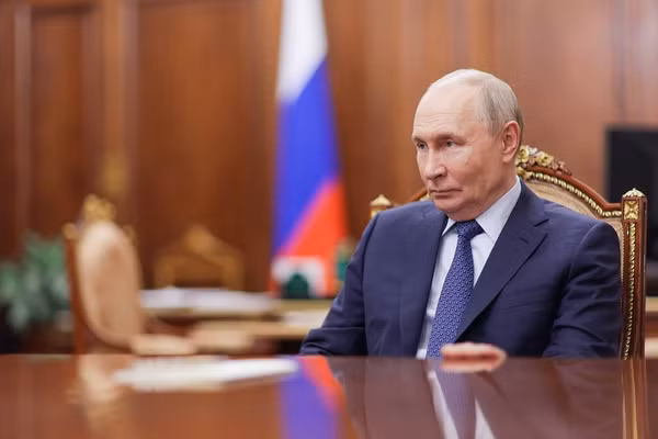 Tổng thống Nga Vladimir Putin.